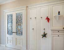 Двери с витражами Фото двери с витражами